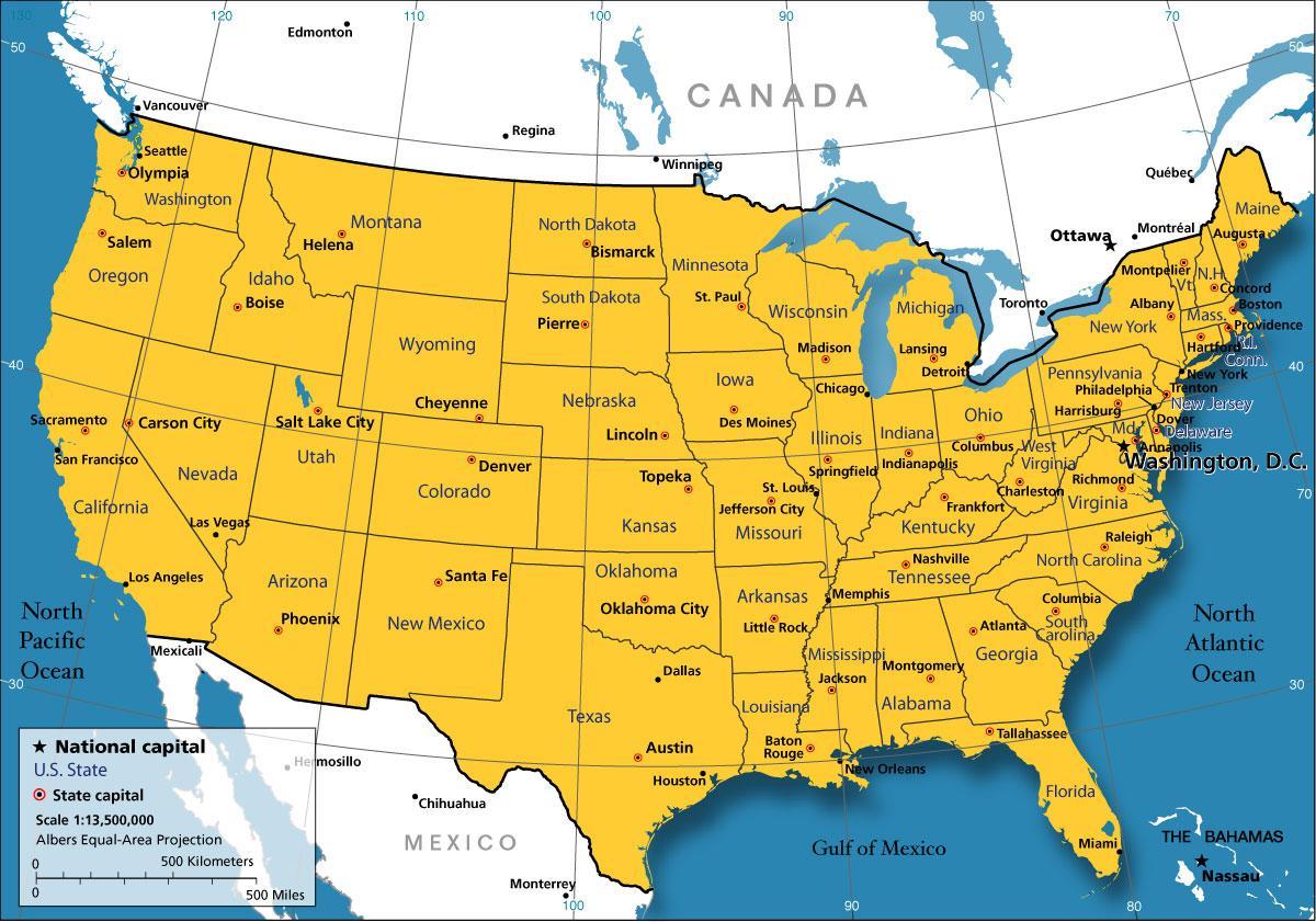 Чыкага карта ЗША